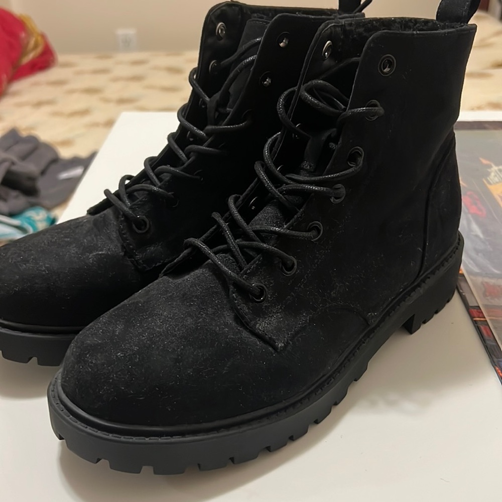 New combat boots